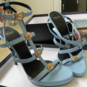 Brand new Versace women heels blue